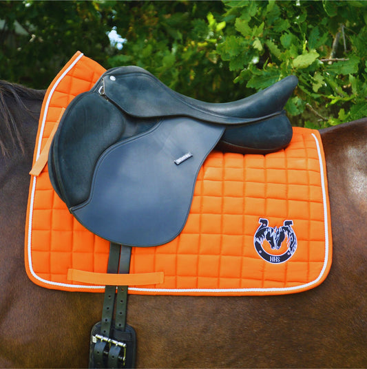 Orange Saddle Pad