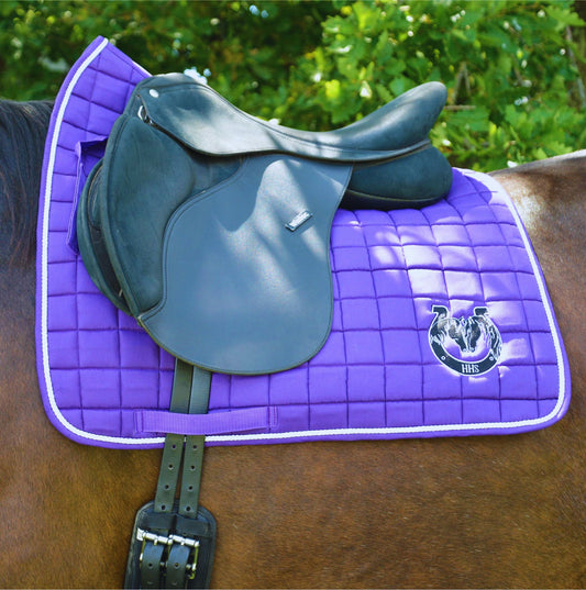 Plum Saddle Pad