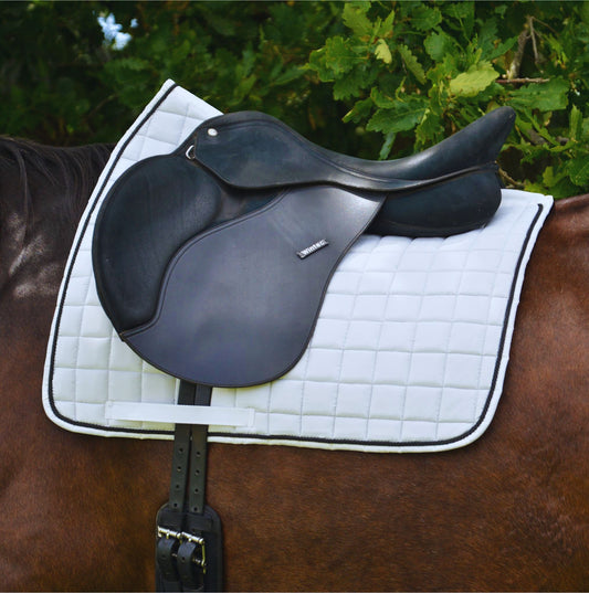 White Saddle Pad